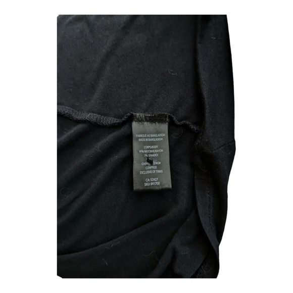 Lily Morgan Button Down  Tank Top Black S - Picture 7 of 8